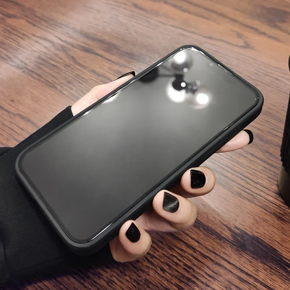 Роскошный противоударный матовый чехол для телефона iPhone, прозрачный чехол-бампер Mini, 15, 14, 13, 12, 11 Pro Max, XR, XS, X, 7, 8 Plus, Изображение 1
