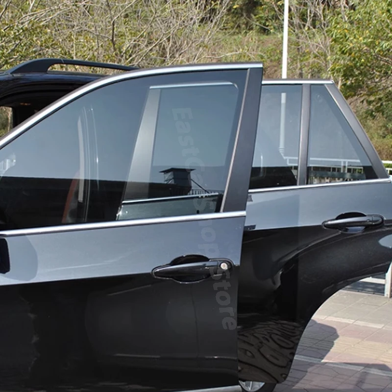 Для автомобиля BMW X5 F15 2014-2018 Нержавеющая сталь Хромированная отделка дверной оконной колонны Защитная полоса Аксессуары Декоративная крышка Изображение 3