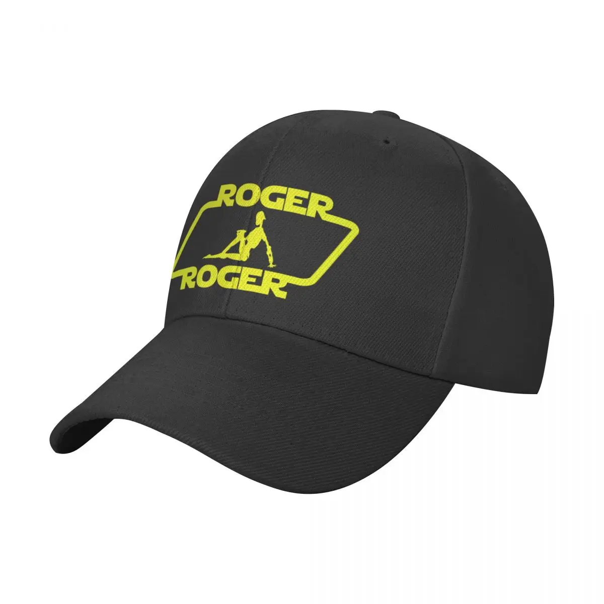 Соблазненная Роджером Модная бейсбольная кепка Roger, кепка с козырьком, мужская кепка, женская кепка, черная кепка, кепка для женщин Изображение 0