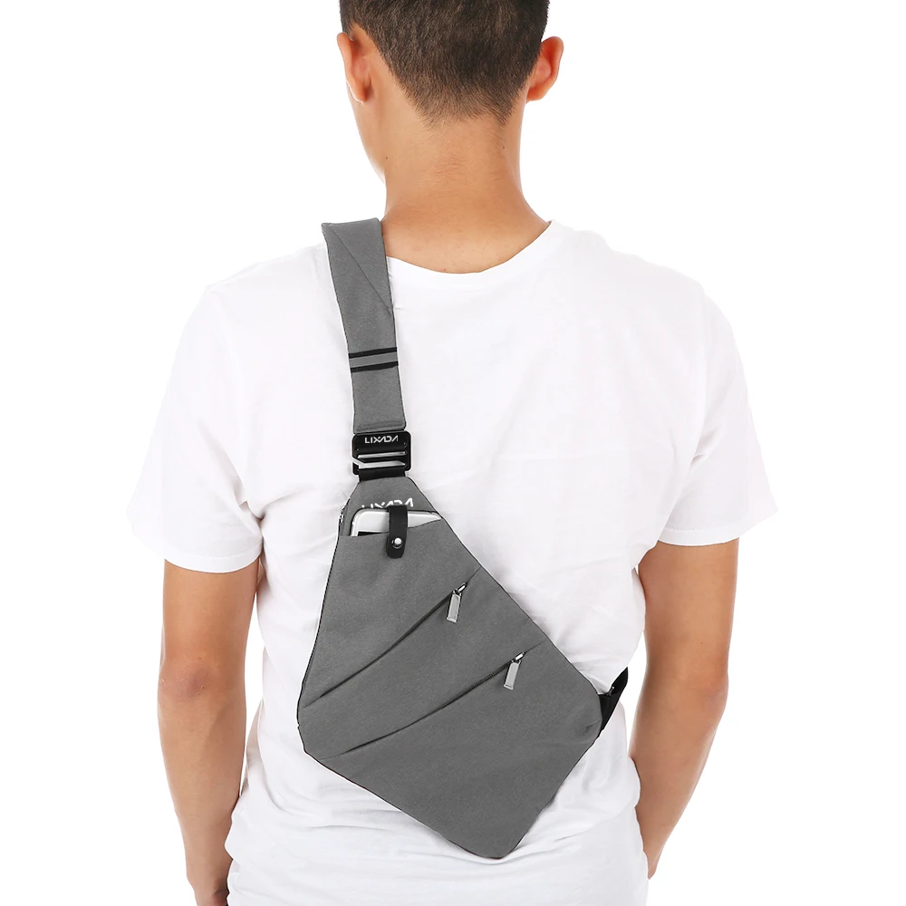 Сумка-слинг LIXADA, нагрудный рюкзак, повседневный рюкзак, сумка через плечо, сумка через плечо Изображение 0
