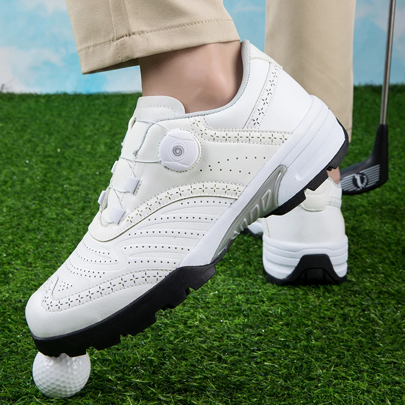 Высококачественная обувь для гольфа, модная цветная обувь для гольфа, повседневная обувь на открытом воздухе, нескользящая спортивная обувь Изображение 1