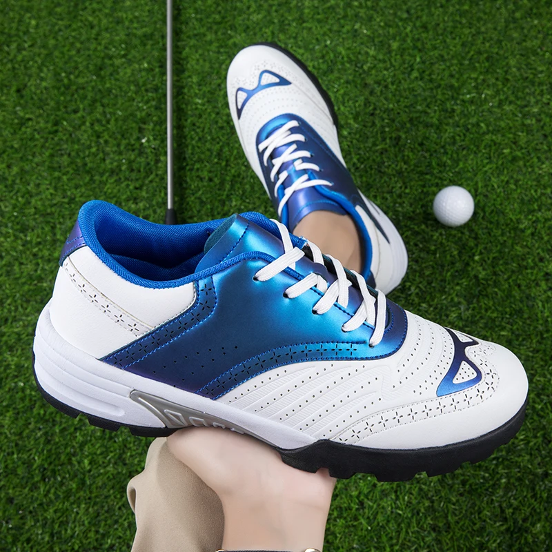 Высококачественная обувь для гольфа, модная цветная обувь для гольфа, повседневная обувь на открытом воздухе, нескользящая спортивная обувь Изображение 4