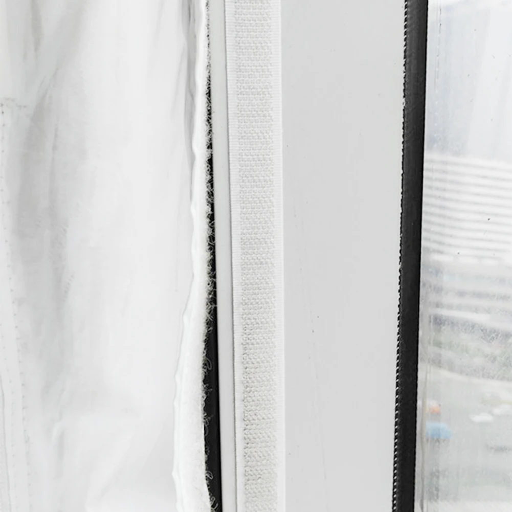 Мягкая накладка на двухтактное окно Универсальная уплотнительная пластина Запасные части Практичный тканевый воздушный шлюз для мобильного кондиционера Изображение 4