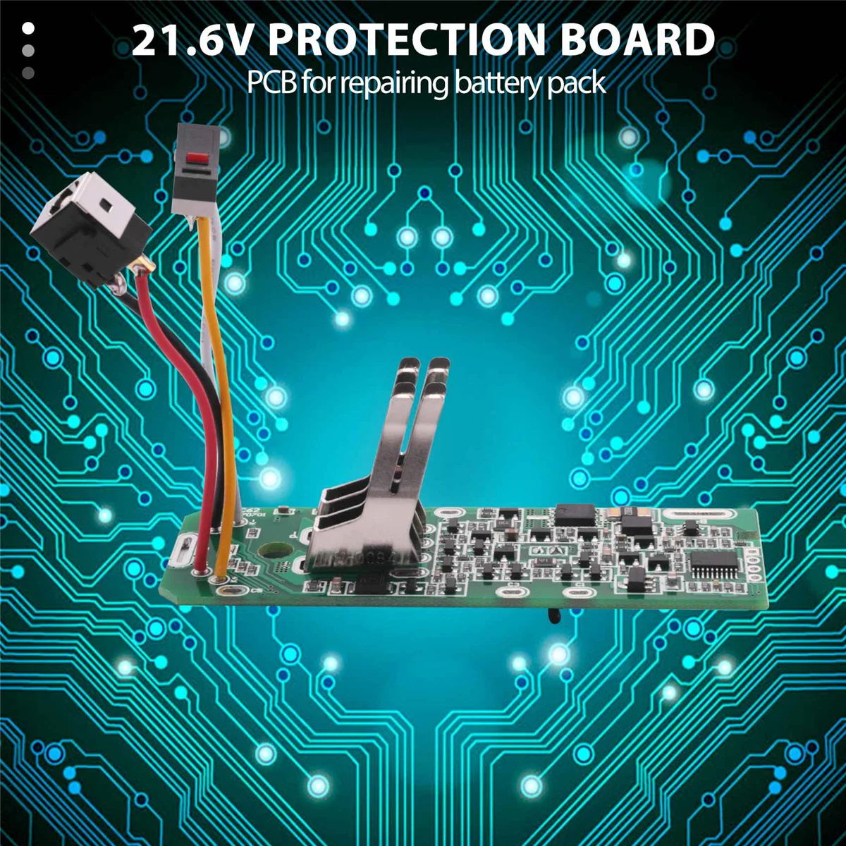 Плата защиты Печатной платы От Зарядки Литий-ионного аккумулятора для Пылесоса Dyson 21.6V V6 V7 Изображение 4
